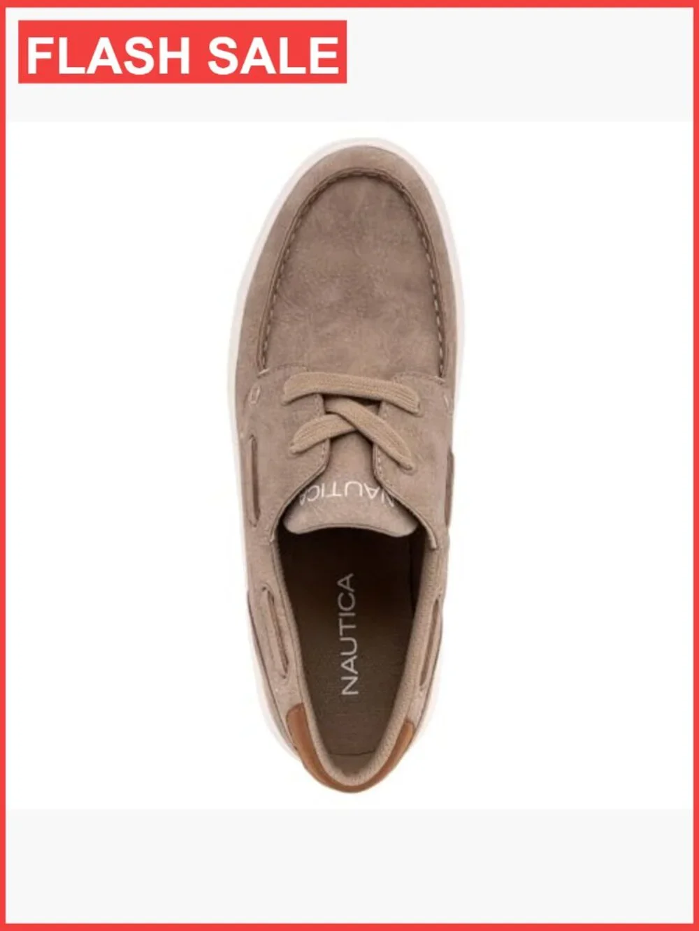 Men's Boat Shoe Casual Loafers Comfort Sneaker Walking Mocc-On Lace-Up